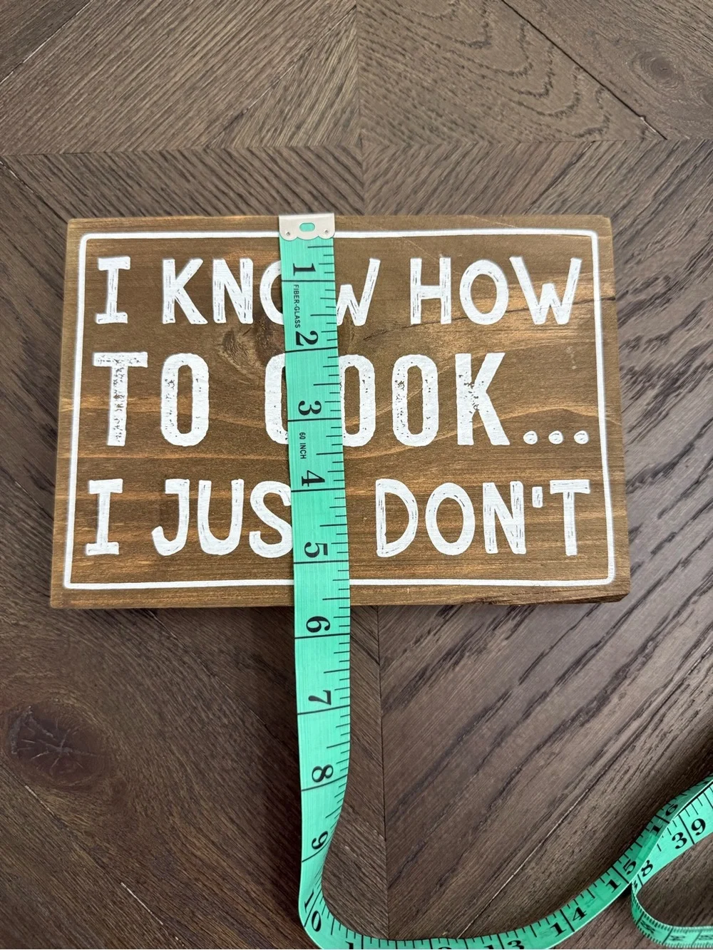 Wooden Kitchen Sign 